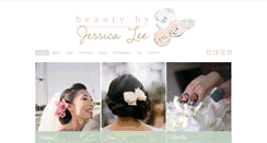 Desktop Screenshot of beautybyjessicalee.com